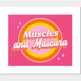 Muscles and Mascara Posters and Art